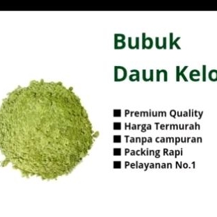 

Bubuk Daun kelor murni tinggal seduh 100gr 500gr 1kg