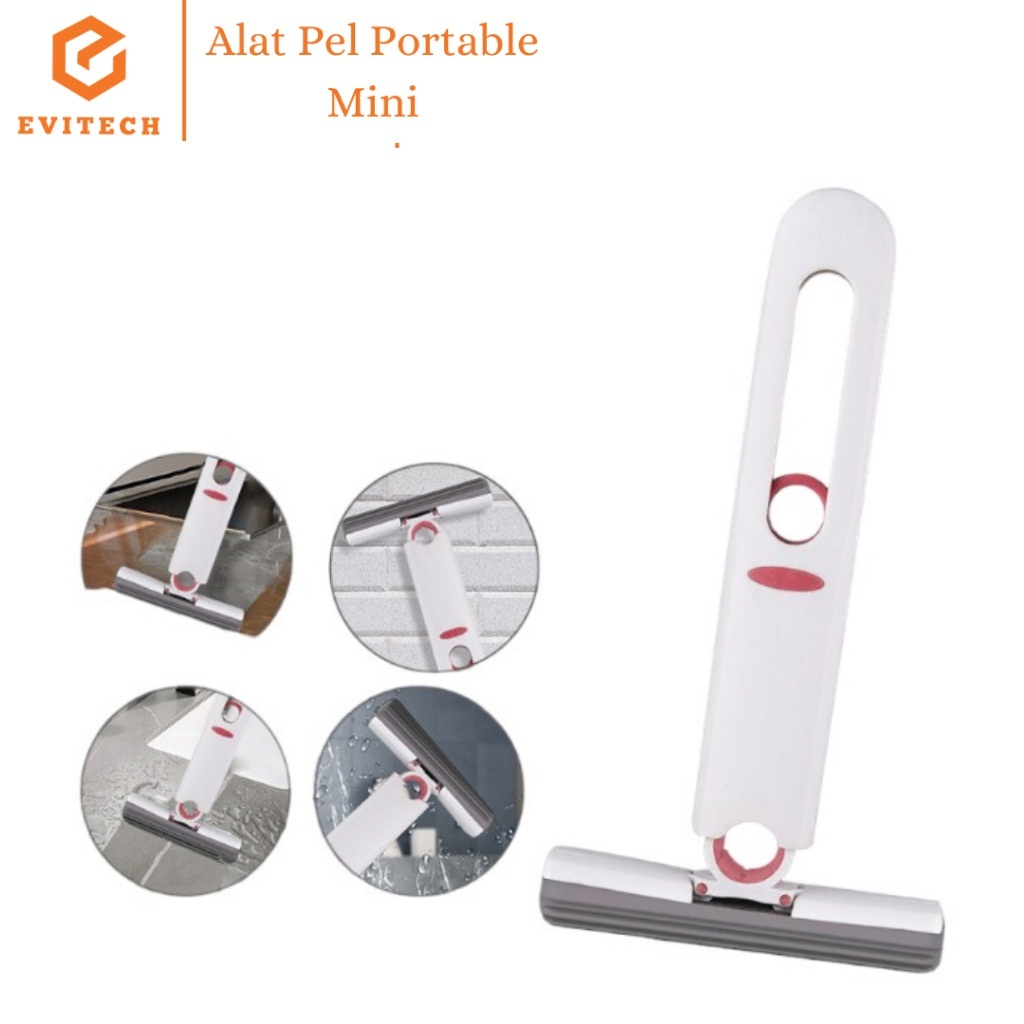 Alat Pel Pembersih Ruangan Home Car Portable Mini Mop Pembersih Wastafel