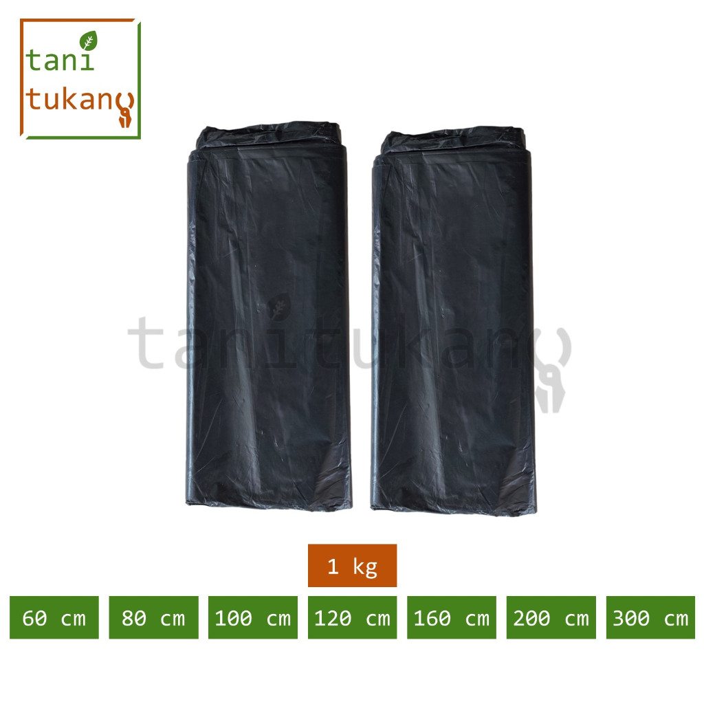 Mulsa Hitam Perak - 1 kg | Ukuran 60 80 100 120 160 200 250 300