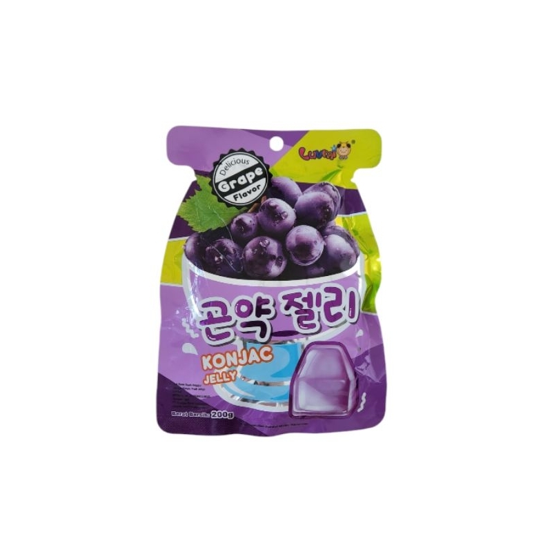 

Luvmi Konjac Jelly Grape 200g