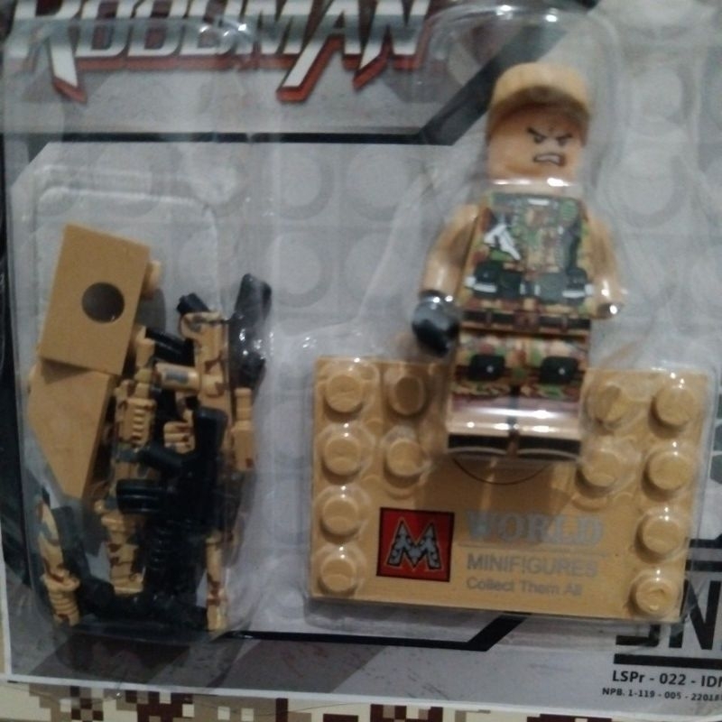Roboman super S.W.A.T /lego tentara