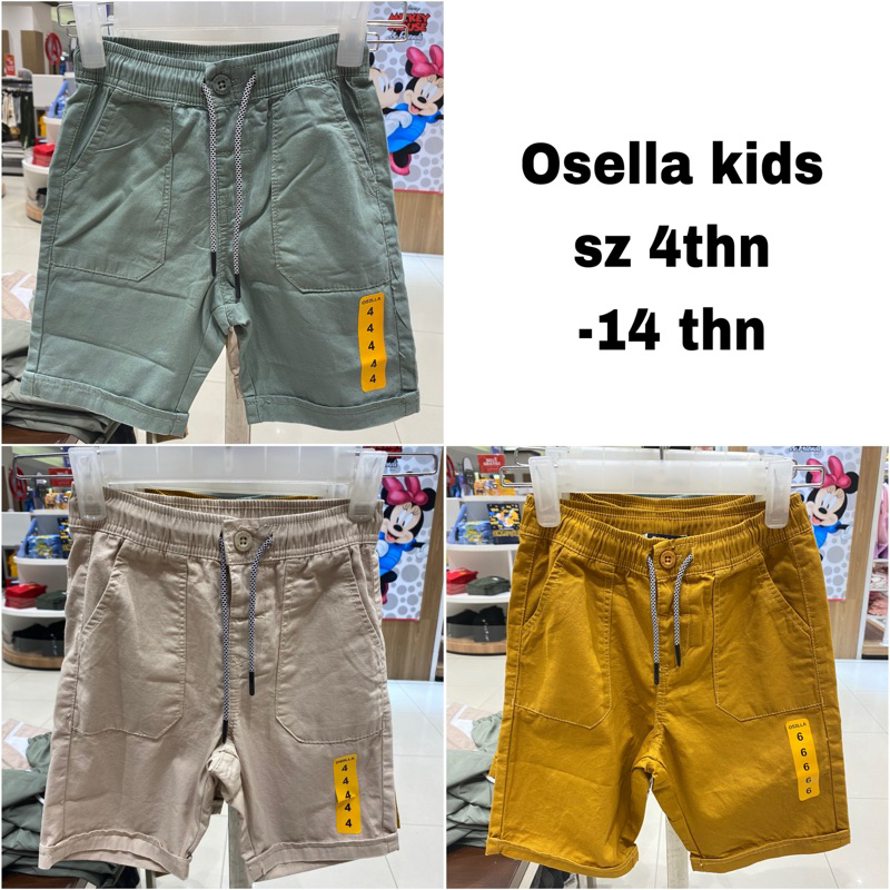 CELANA PENDEK NEW ARRIVAL BY OSELLA KIDS ORIGINAL
