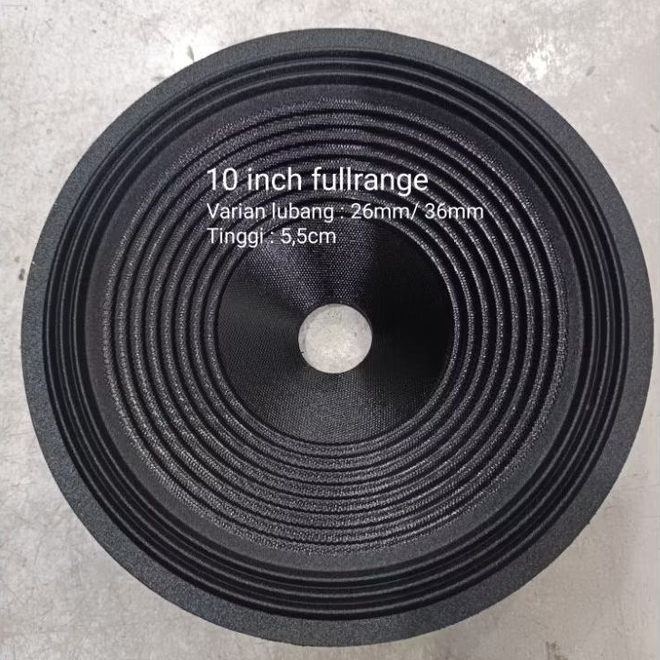 Daun speaker 10 inch fullrange / Daun 10 inch fullrange