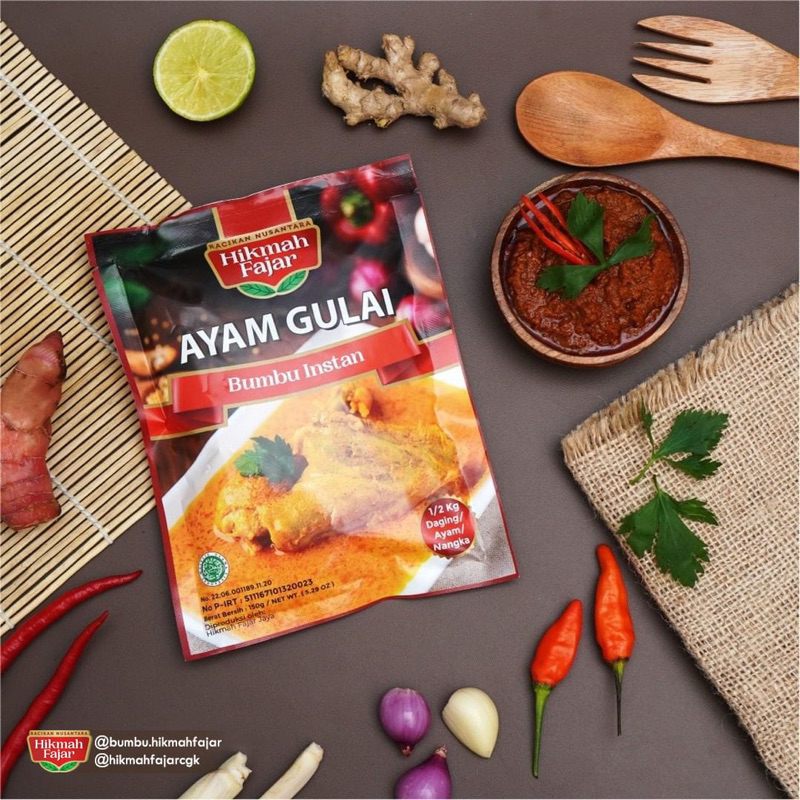 

BUMBU INSTAN AYAM GULAI - HIKMAH FAJAR