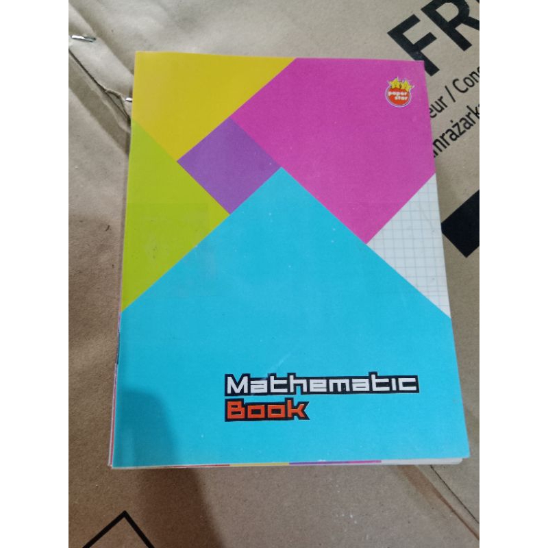 

Matchematics book / buku kotak kecil isi 5bj