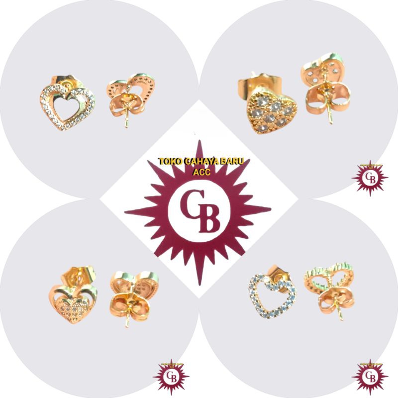 giwang/anting tusuk/anting wanita/anting xuping/anting titanium