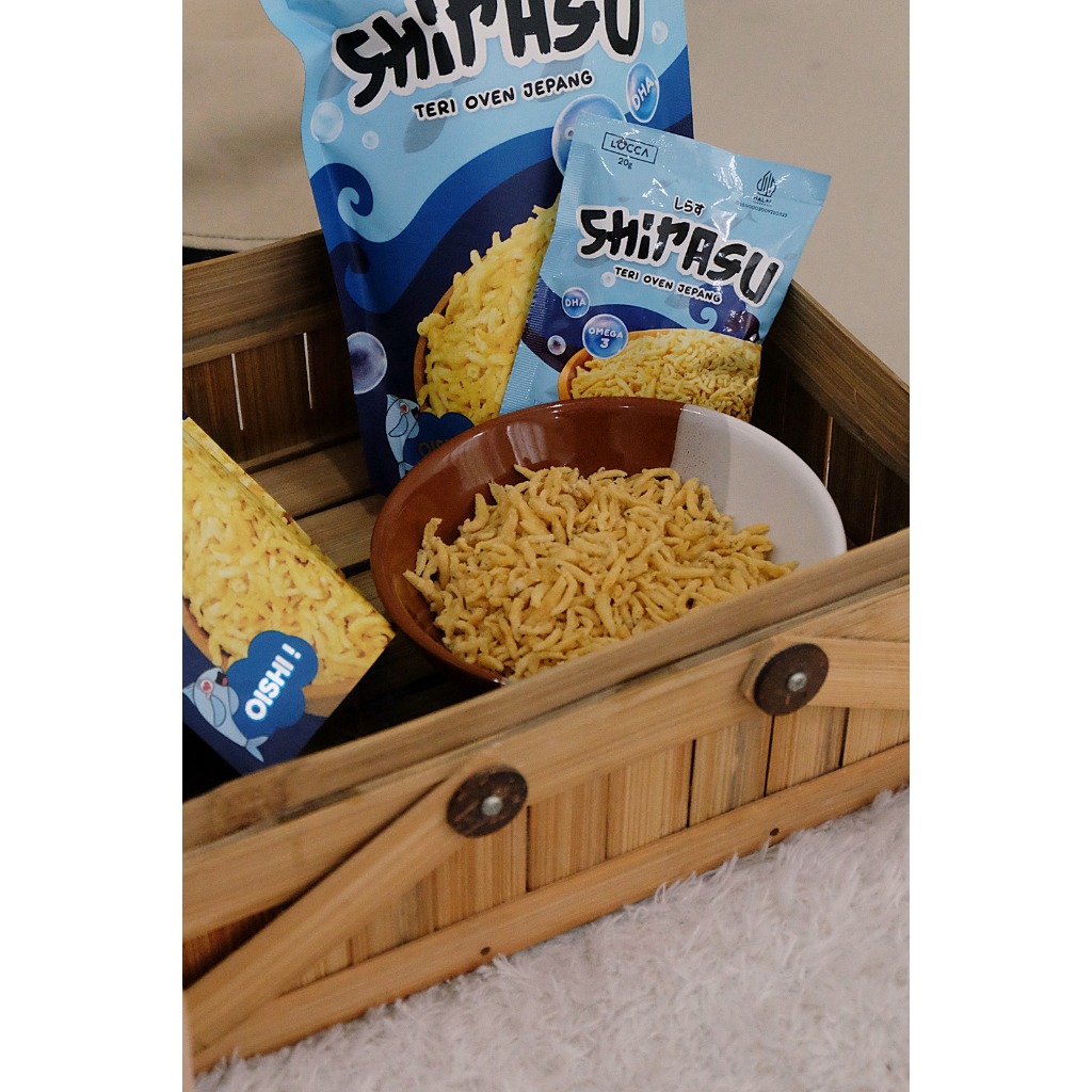 

RB NEW LOCCA SHIRASU Teri Oven Jepang Omega 3 Taburan cemilan Sehat Hala Snack Anak Krispi