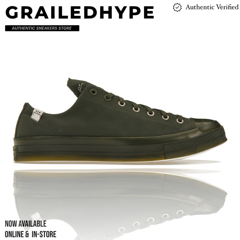 Converse Chuck Taylor All Star 70 Ox A Cold Wall Green (100% Original)