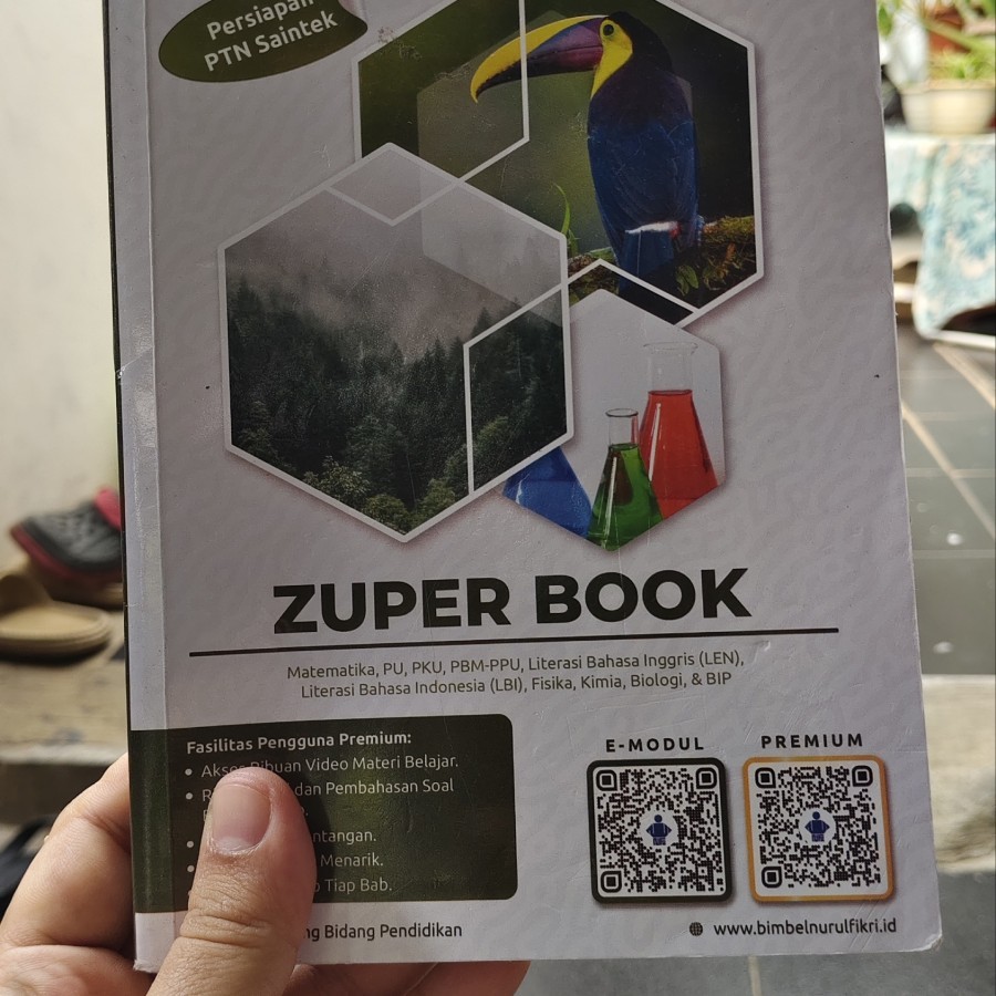 Buku Zuper Book Persiapan PTN Saintek Nurul Fikri