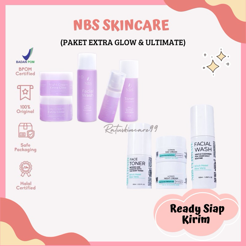PROMO NBS SKINCARE EXTRA GLOW ULTIMATE ORIGINAL NBS EXTRA GLOW NBS ULTIMATE