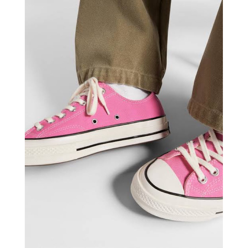 CONVERSE CHUCK 70 OX PINK EGRET BLACK ORIGINAL