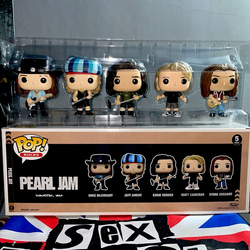 FUNKO POP BOX SET PEARL JAM / FUNKO POP BAND BOX SET