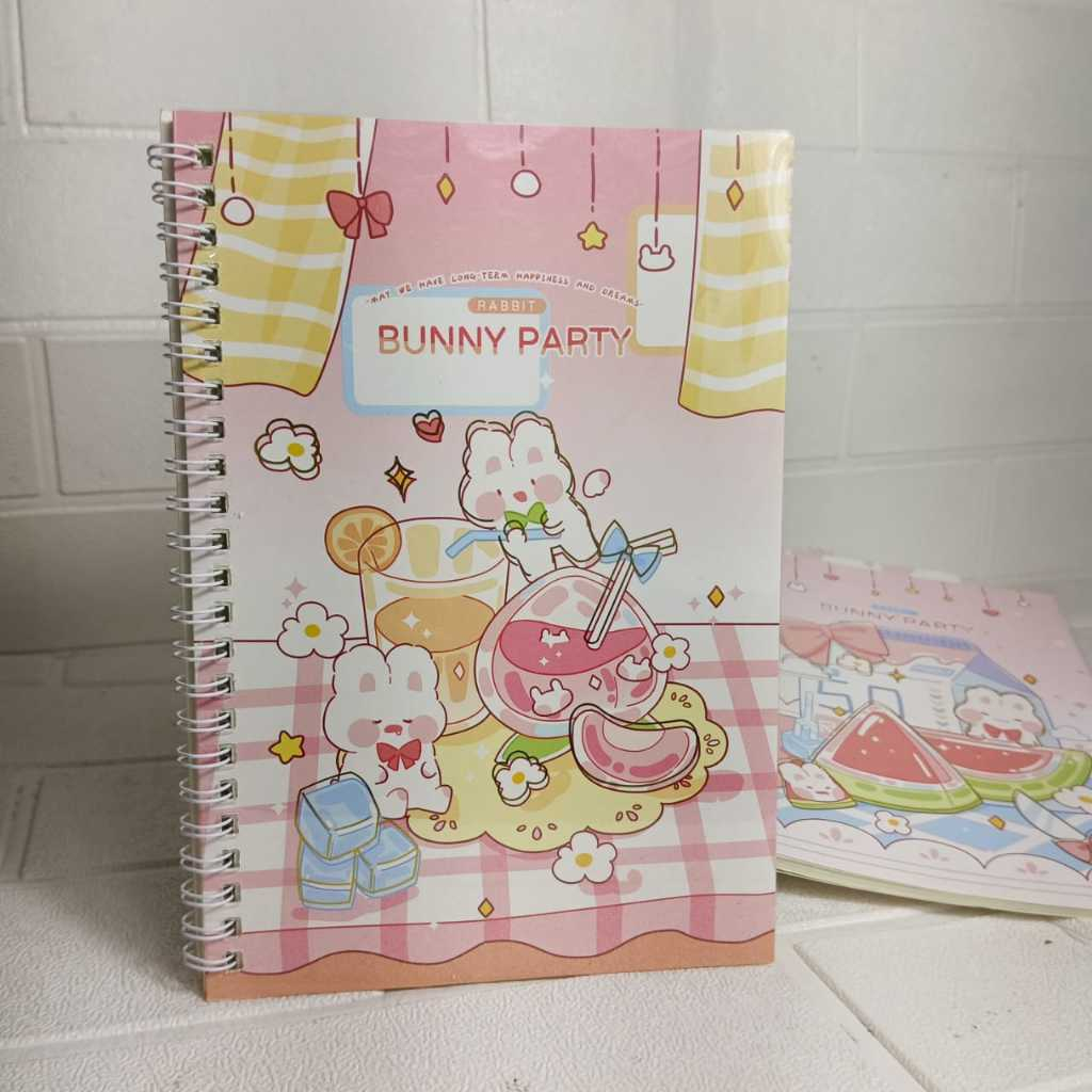

Buku Diary Notebook Spiral import Lucu A5 - 6803