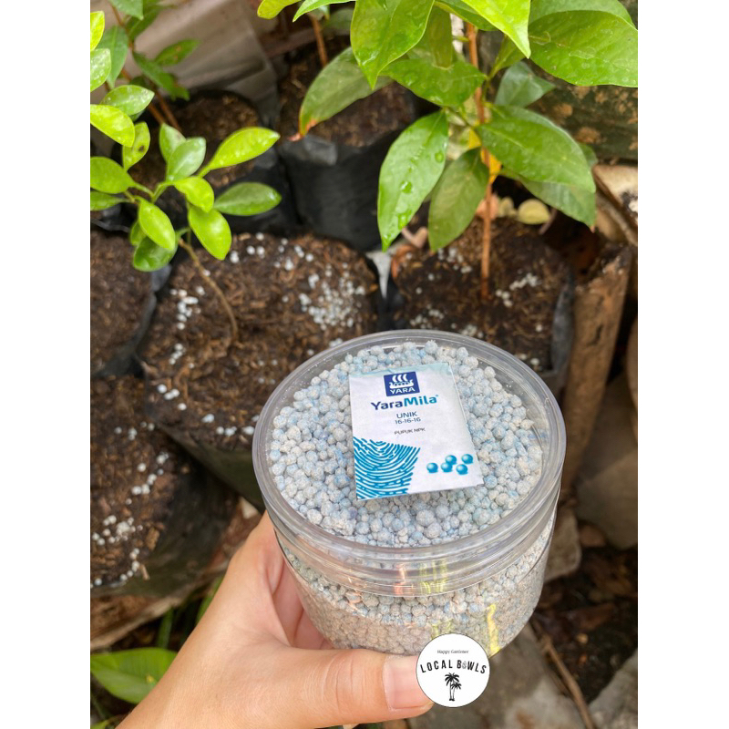 pupuk npk 161616 mutiara / yaramila / pak tani (repack toples)
