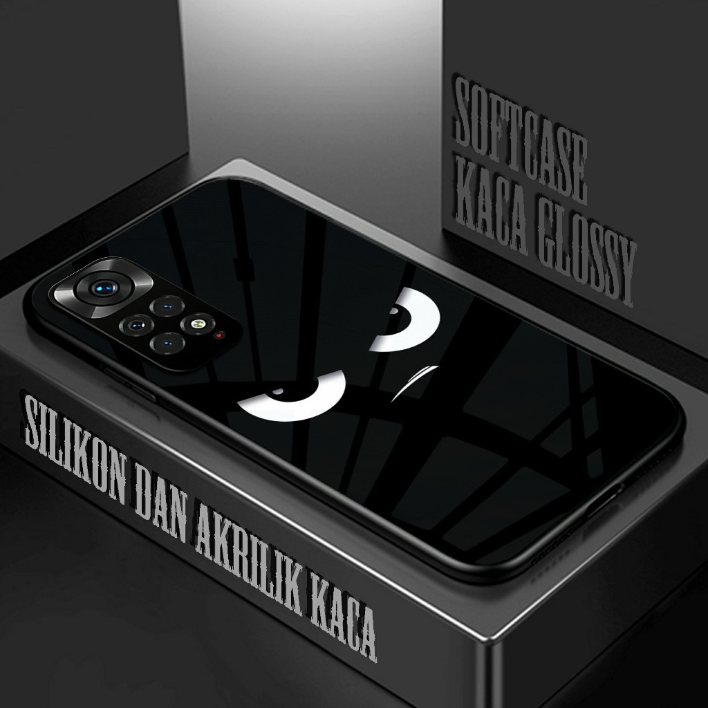 (GC 308) Softcase kaca Xiaomi Redmi Note 11 Not 11 Pro - kesing hp Xiaomi Redmi Note 11 Not 11 Pro -