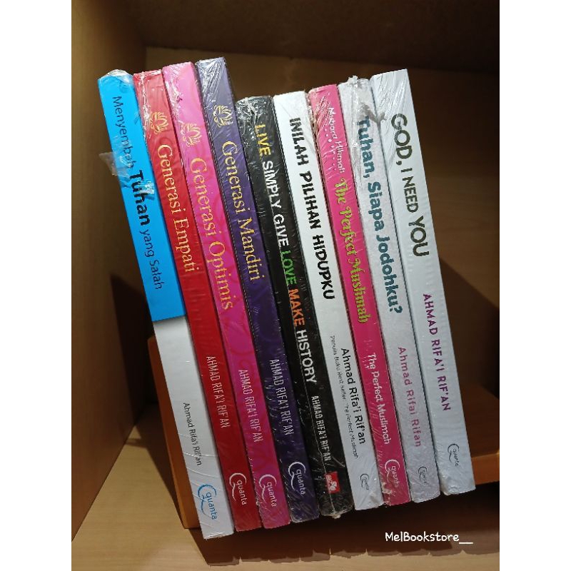 

[Original] NEW+ Broken Segel Buku Buku - Ahmad Rifai Rifan (Preloved)