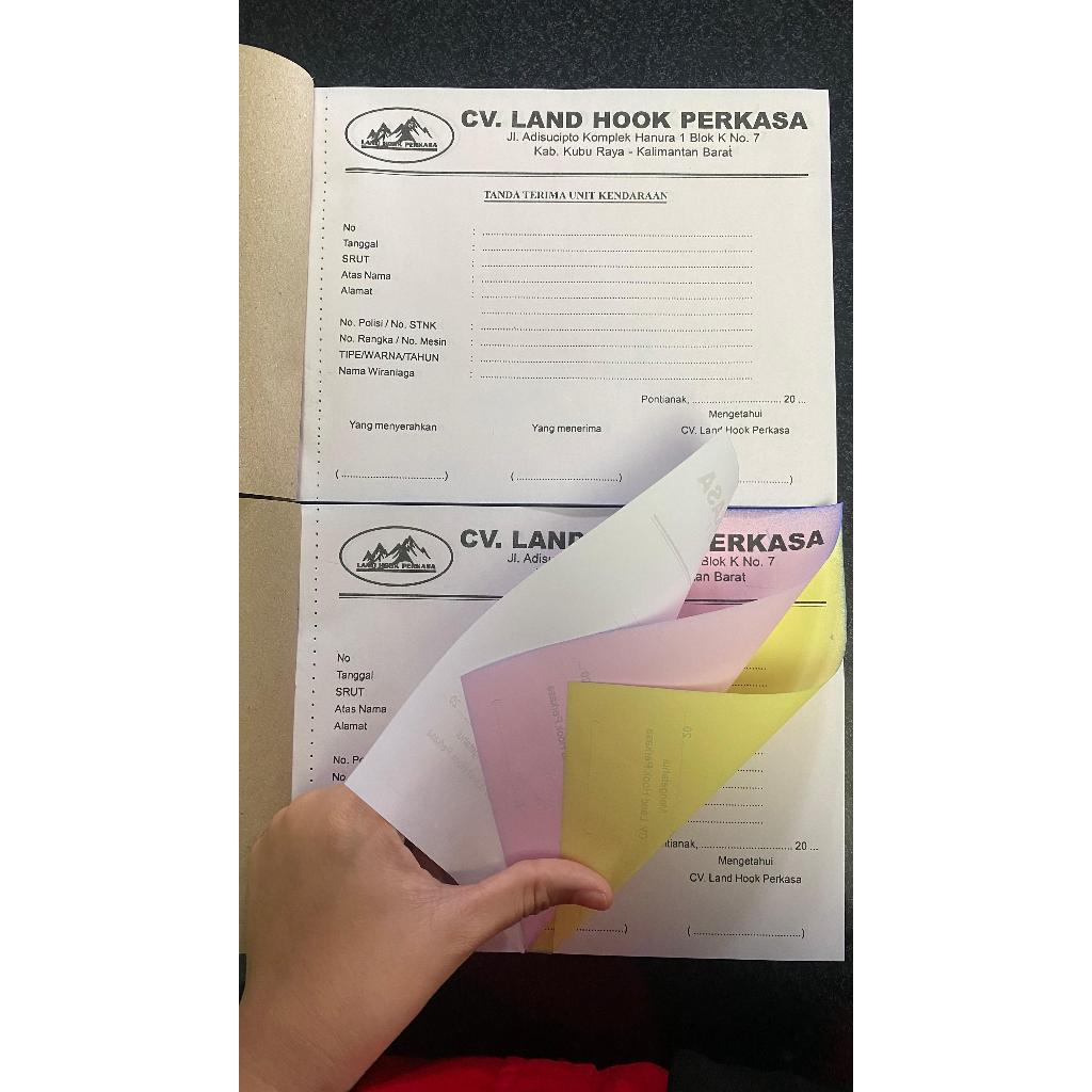 

Cetak Nota Ply / Non Ply / Bon Pembayaran Berwarna dan Bisa Custom Nama Toko Sendiri