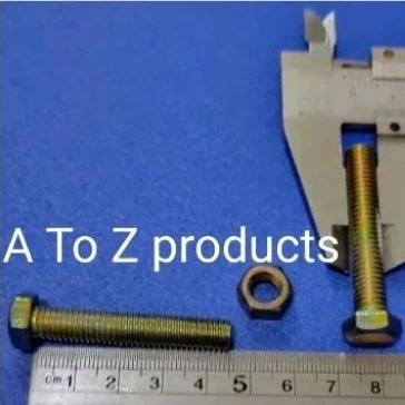 BMK 8x45mm /baut mur kuning 8 x 45 mm/ baut kunci 12 panjang 4,5cm