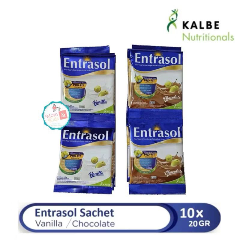 

ENTRASOL SACHET RENCENG VANILA COKLAT 10 X 20GR | ENTRASOL SACHET RENCENG