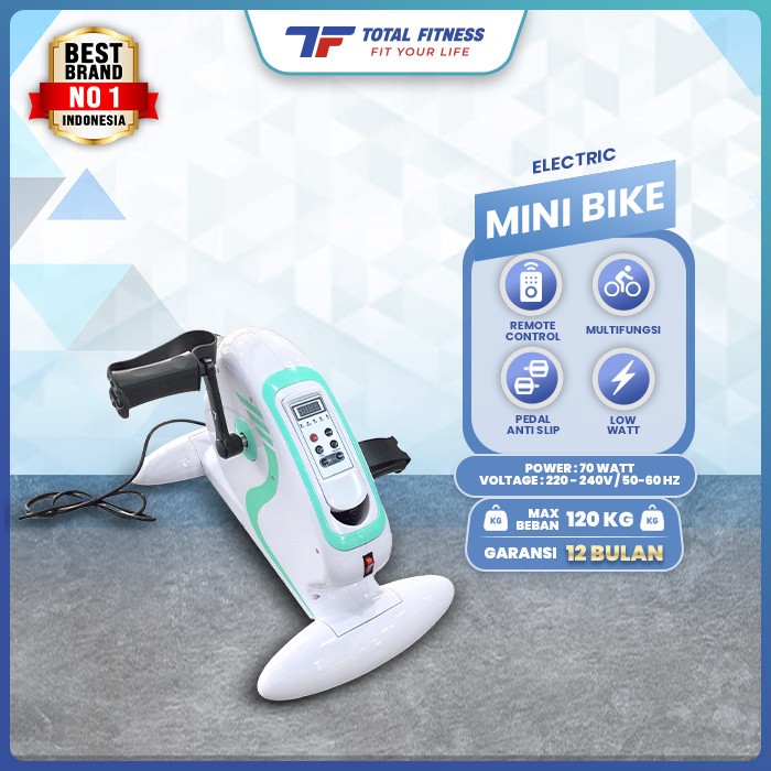 Sepeda Statis Elektrik Terapi Kesehatan Kaki Stroke & Olahraga