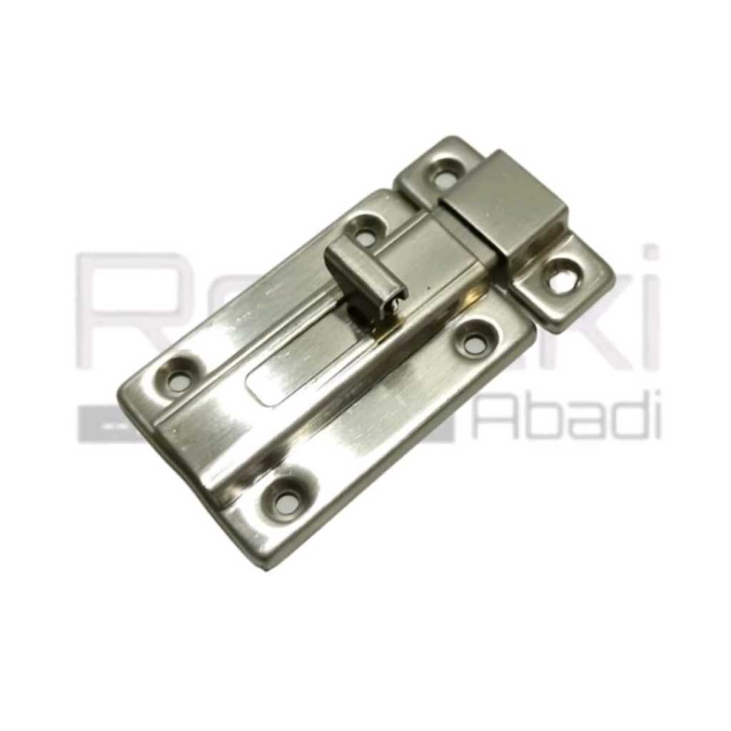 Grendel Pintu Stainless - Slot Pintu WC - Selot Pintu Kamar Mandi
