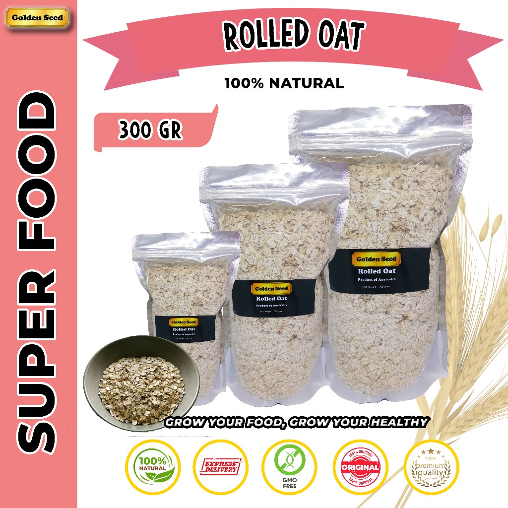 

ROLLED OAT 300 gram - OATS 300 gr
