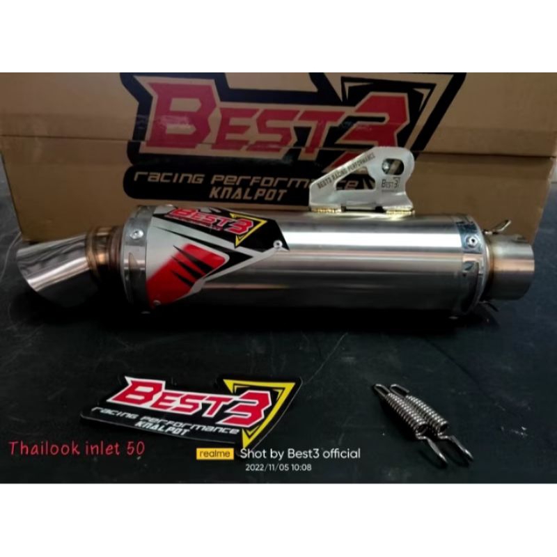 Silincer Only Selencer Saja Best3 Best 3 Original Stainless Original Racing Best3