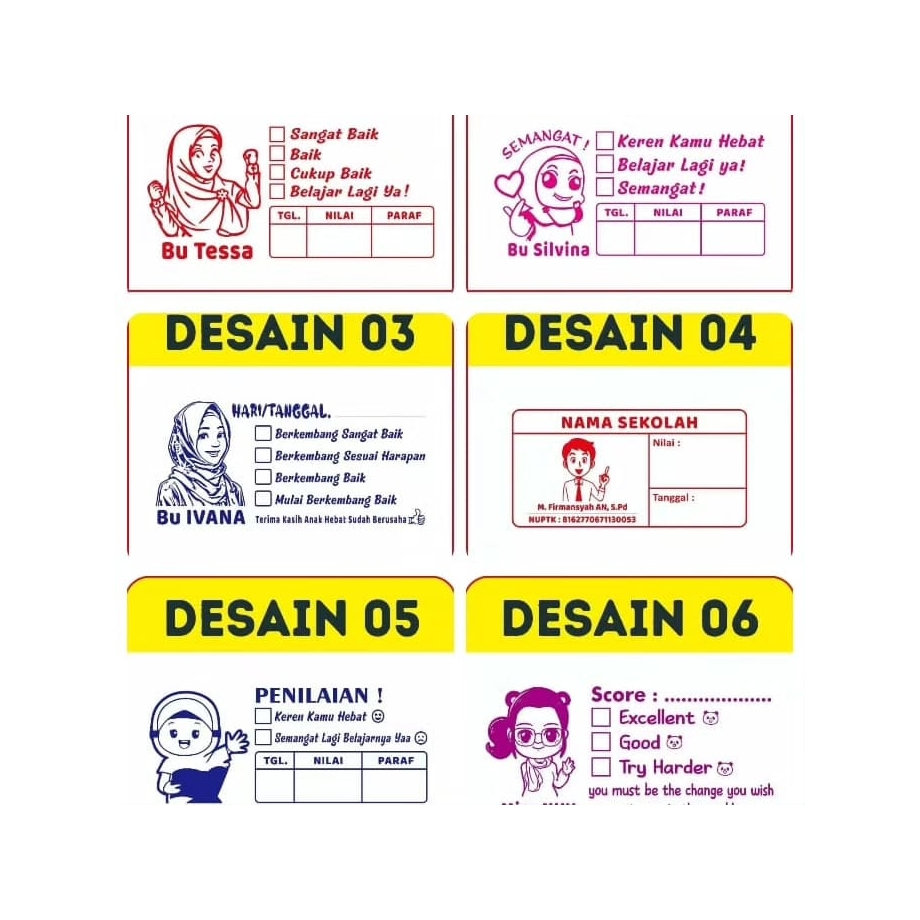 

Stempel Penilaian Guru