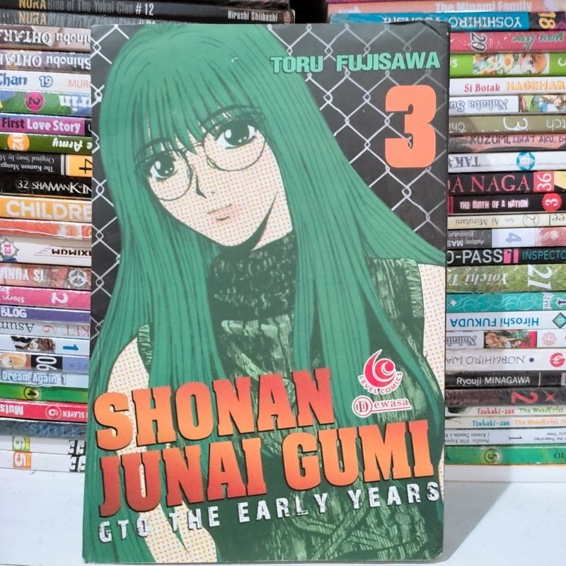 komik shonan junai gumi gto vol 3 preloved kondisi minus cek deskripsi