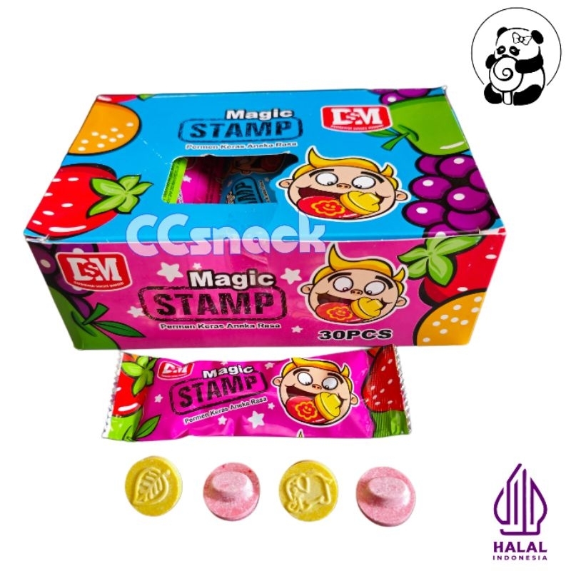 

DSM MAGIC STAMP CANDY BOX ISI 30