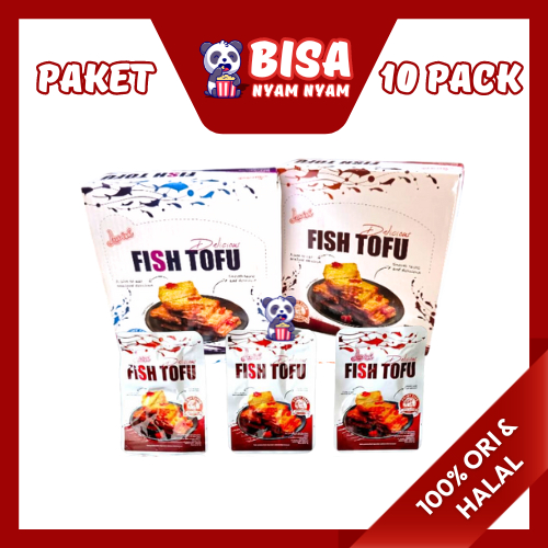 

HALAL SNACK - [10 Pack] LUVISH FISH TOFU - 8gr