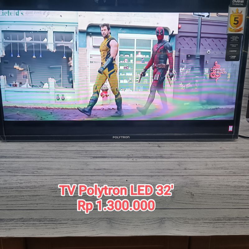 TV Polytron LED 32inch second