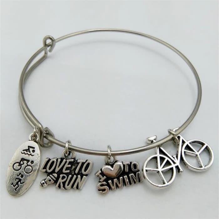 TRIATHLON BANGLE - SWIM BIKE RUN - GELANG
