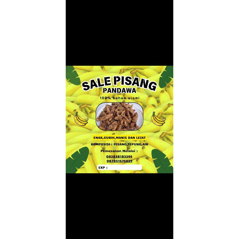 

Sale Pisang