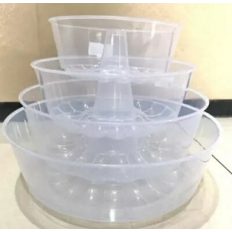 Loyang Cetakan Ager Agar  Puding Plastik Termurah Ukuran Mini Kecil Sedang Besar