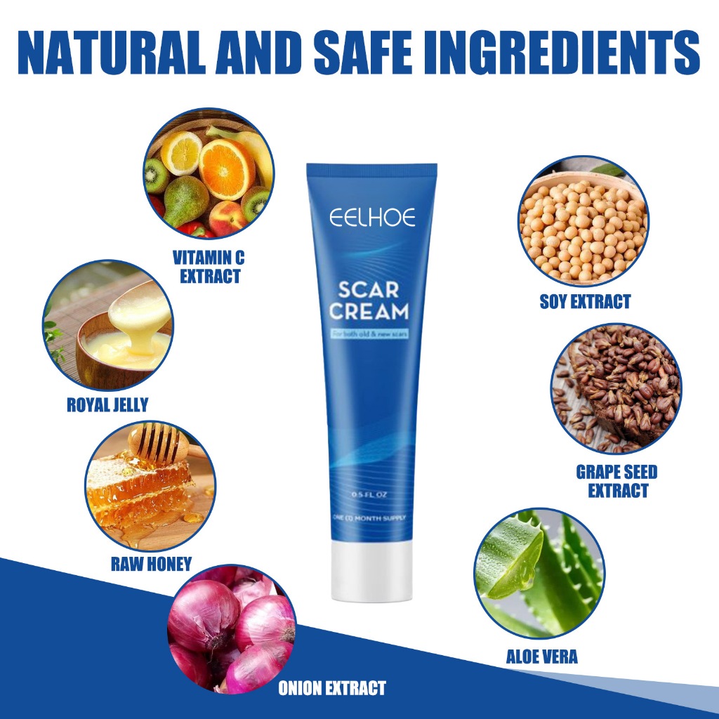 Salep penghilang bekas luka Penghilang bekas luka hitam koreng Penghilang bekas luka di kaki