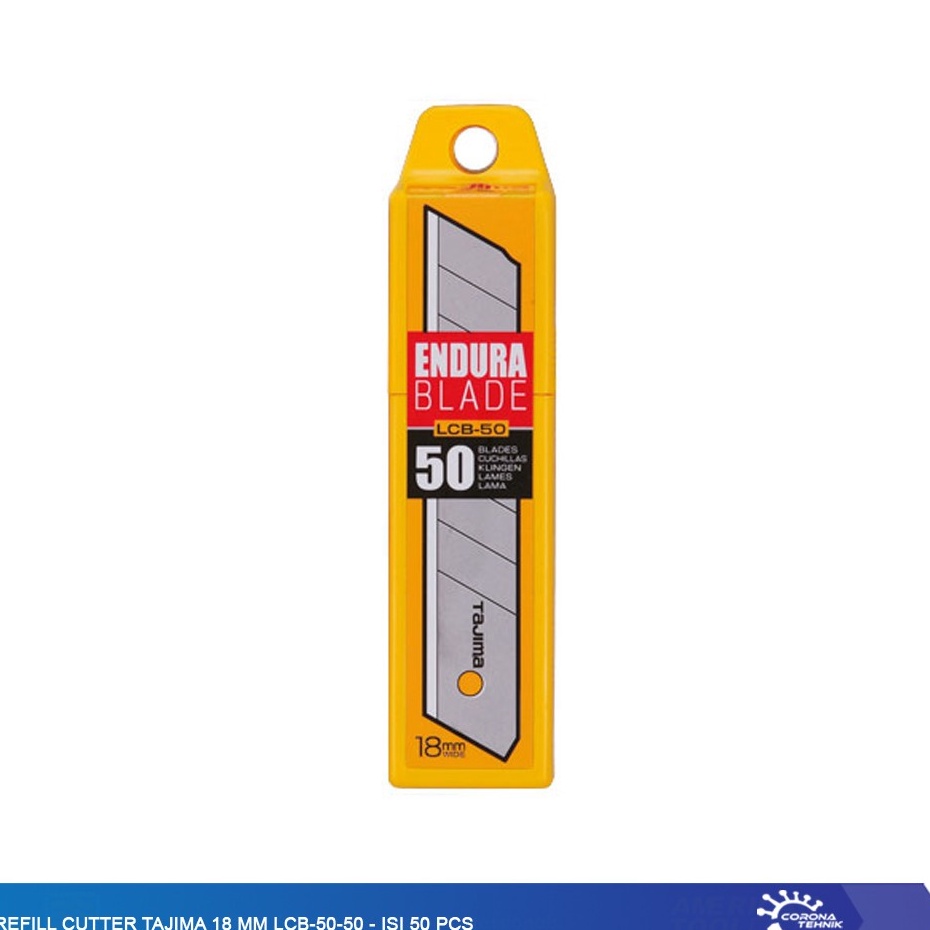 

Refill Cutter Tajima 18 mm LCB55 Isi 5 Pcs GMBAK4941