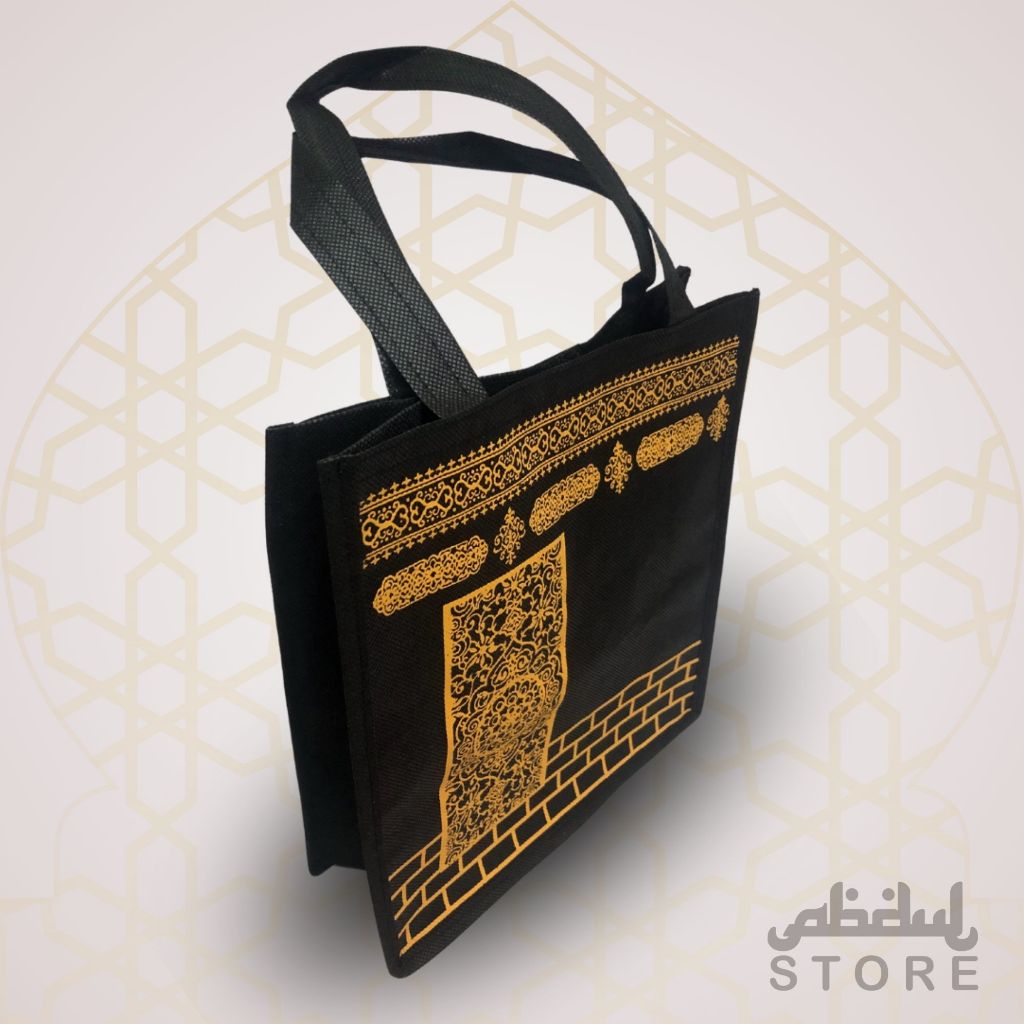 

Tas Bingkisan Kabah Warna Emas Elegan Tebal Untuk Oleh Oleh Bisa Haji Umroh