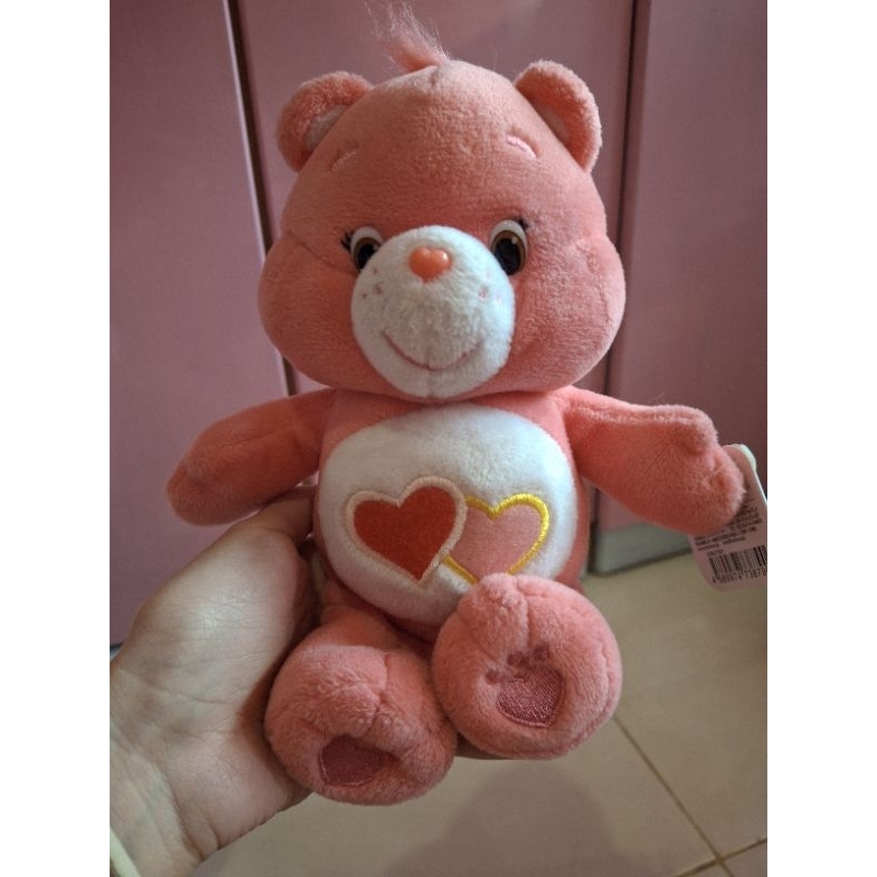 boneka care bears care bear pink love a lot ori jepang