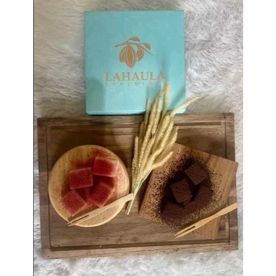 

Lahaula Chocolate Mix Strawberry & Dark Chocolate 150gr - Coklat Snack Premium - Cemilan