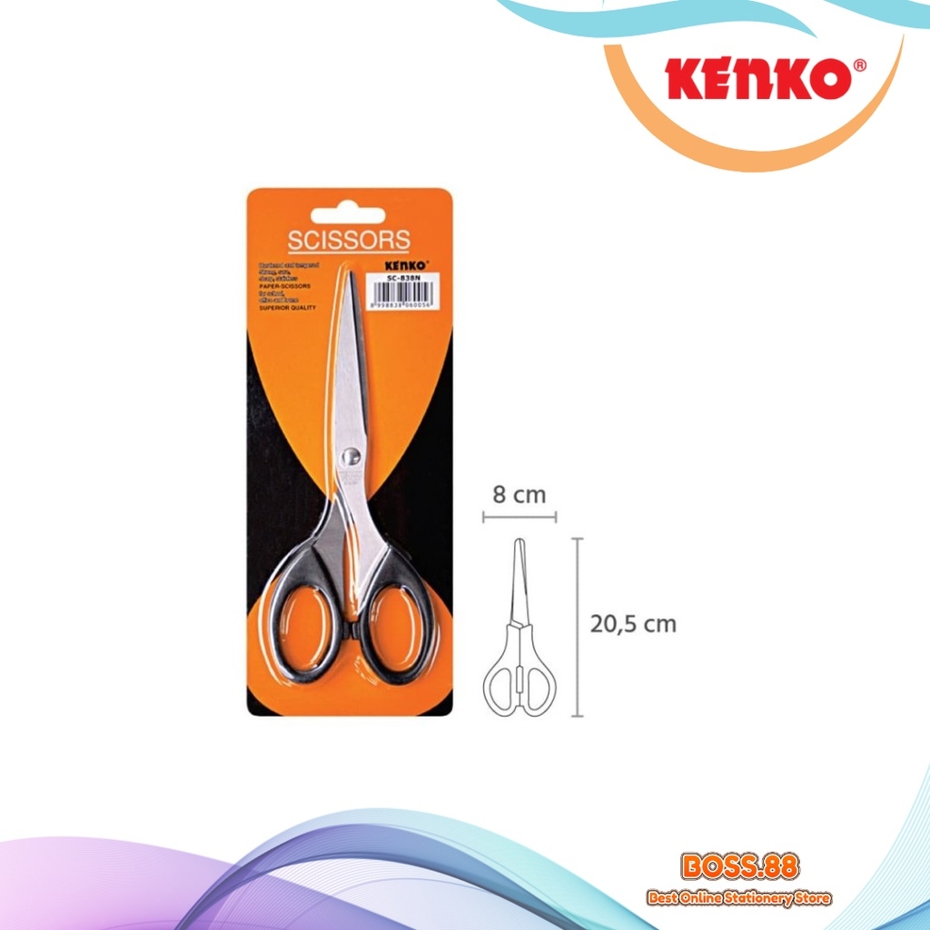 

SCISSORS / GUNTING KENKO SC-838N MEDIUM (1 PCS)