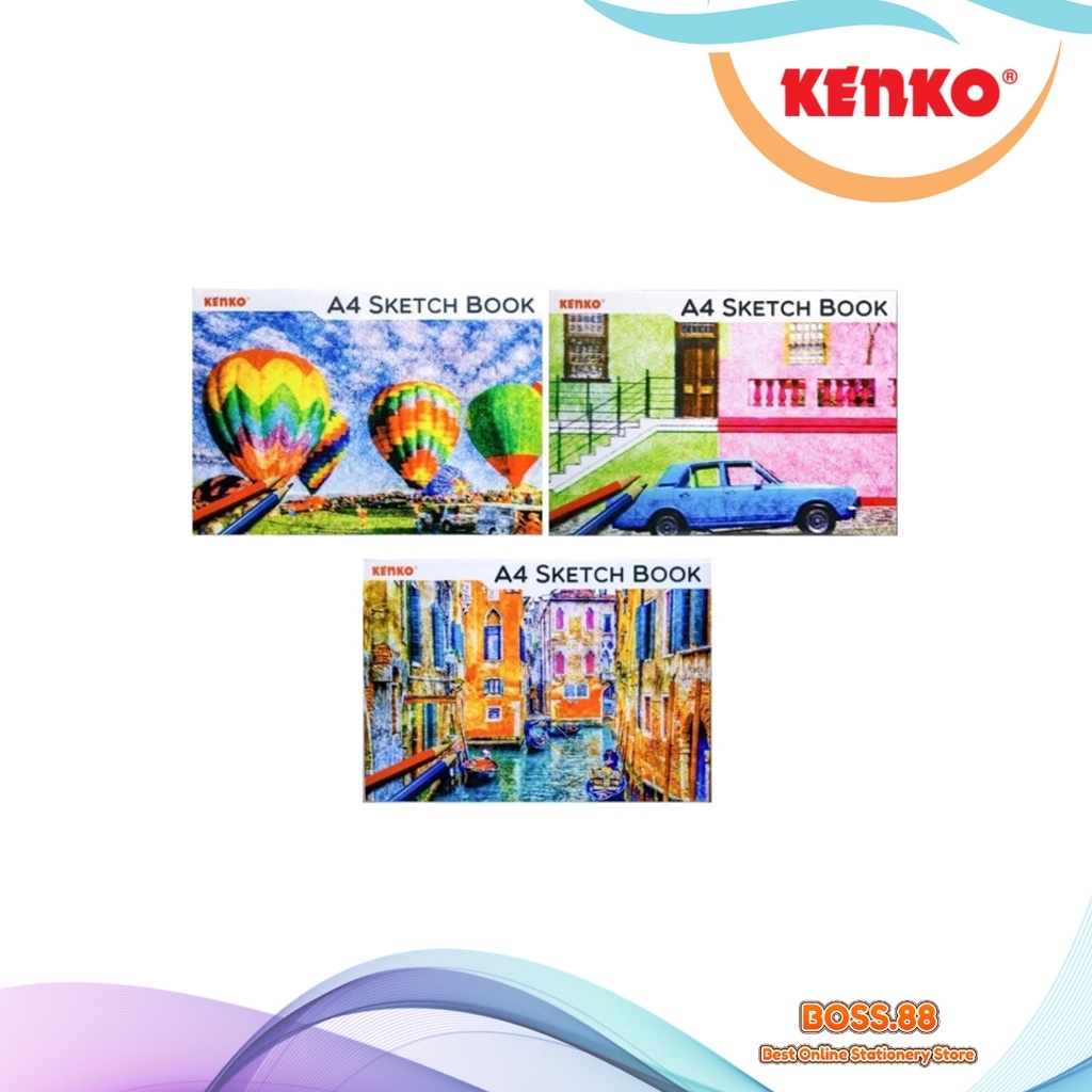 

SKETCH BOOK / BUKU SKETSA KENKO A4 50 LEMBAR (1 PCS)