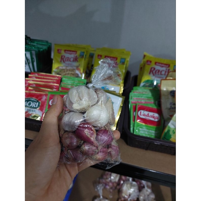 

bawang merah putih campur 250gr