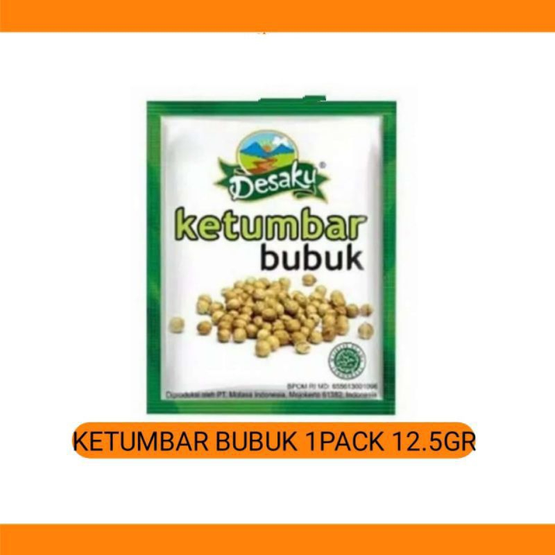 

Ketumbar bubuk Desaku isi 1 renceng