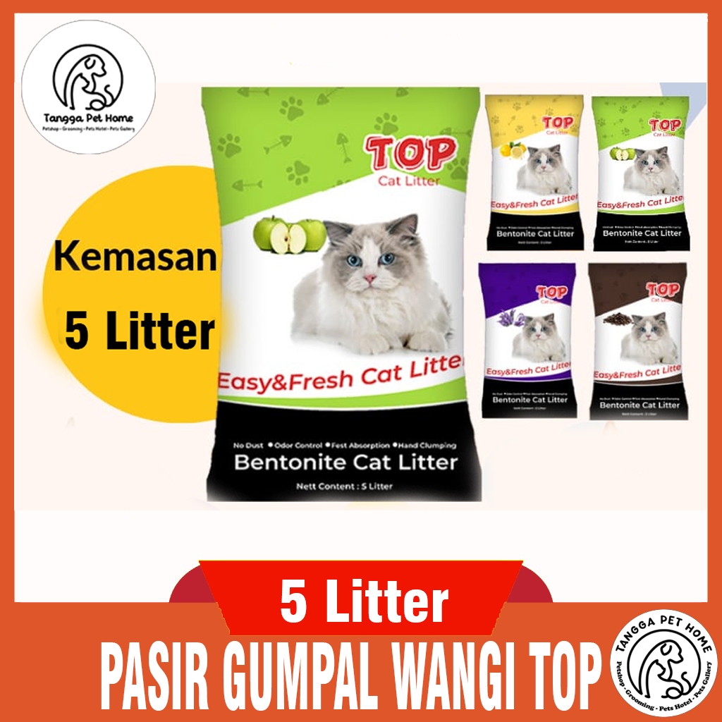 Top 5 Liter Pasir gumpal kucing
