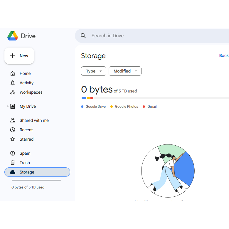Penyimpanan Drive Google