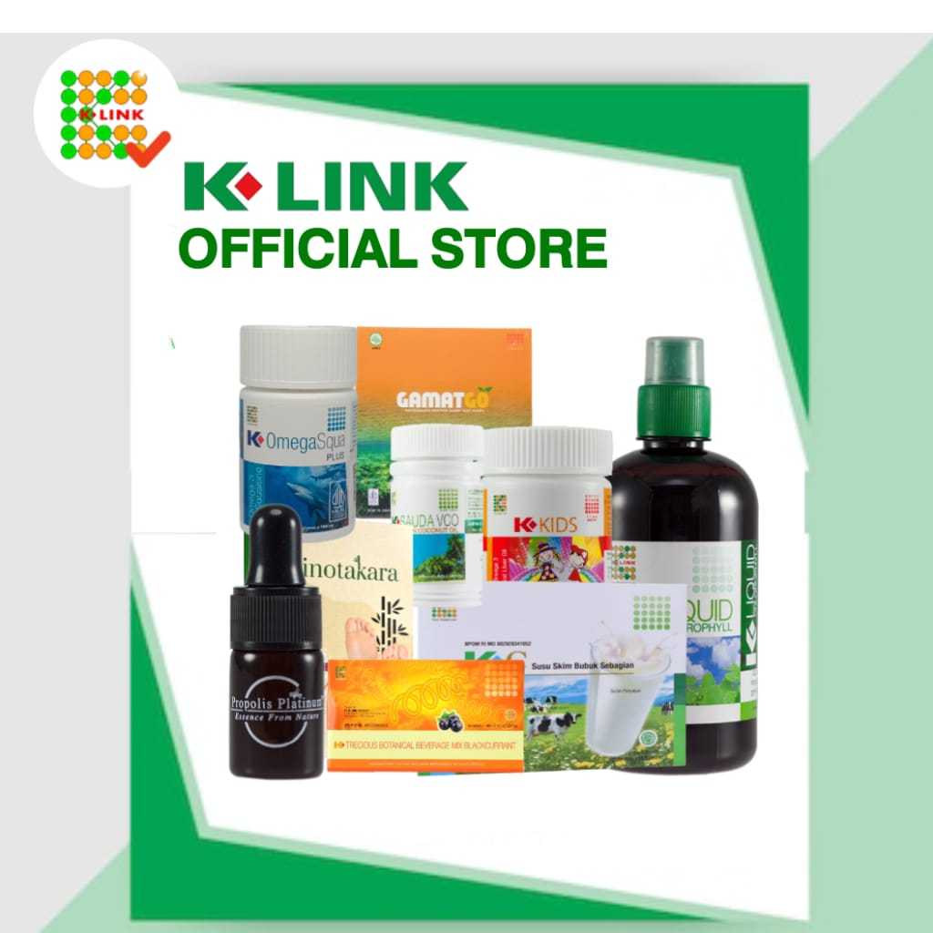 Klorofil K Link.K Liquid Chlorophyll 500 ml.Klorofil K link Asli.Klorofil K Link Original.Suplemen H
