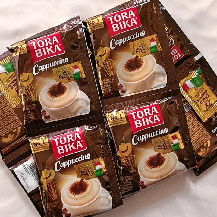 

PROMO KOPI TORABIKA TORA BIKA CAPPUCCINO CAPUCINO RENTENG2 25GR ISI 10 BONUS SENDOK