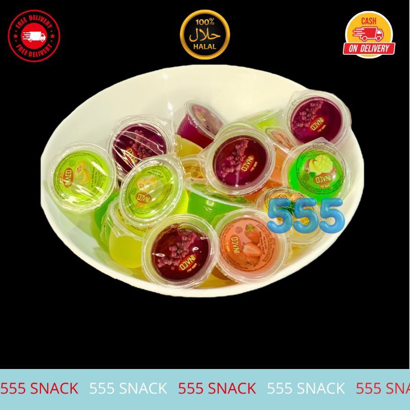 

(500 GR) MIX JELLY INACO / AGAR AGAR INACO / INAKO INACO JELLY / SNACK JADUL PEKANBARU / SNACK PEKANBARU ENAK / SNACK MURAH PEKANBARU / AGEN SNACK PKU / 555 SNACK / LIMA LIMA LIMA SNACK