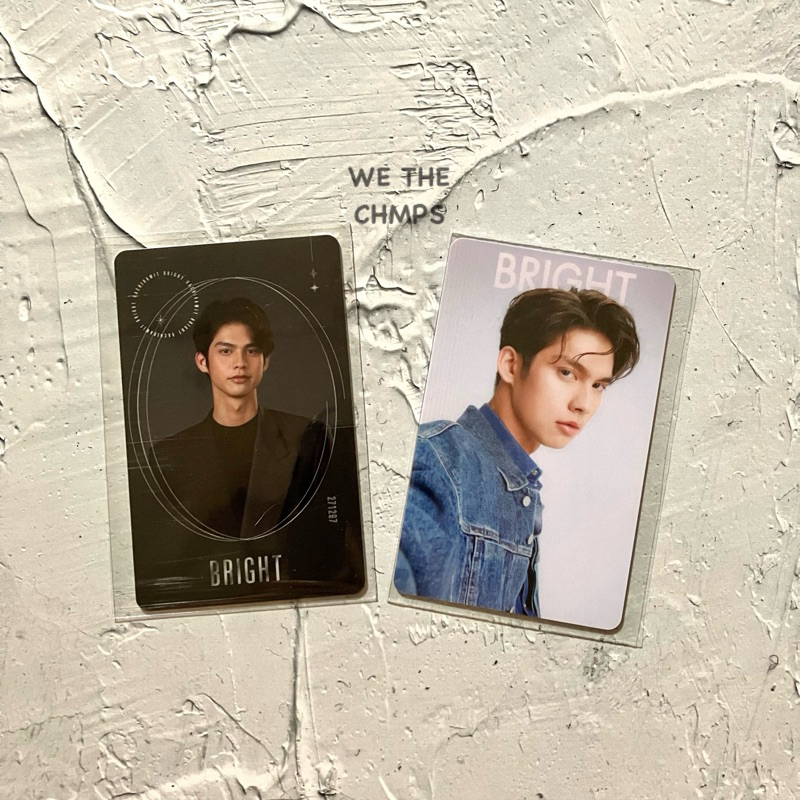 Official Photo Card Bright Vachirawit Signature Series Exclusive PC Bright Vachirawit GMMTV